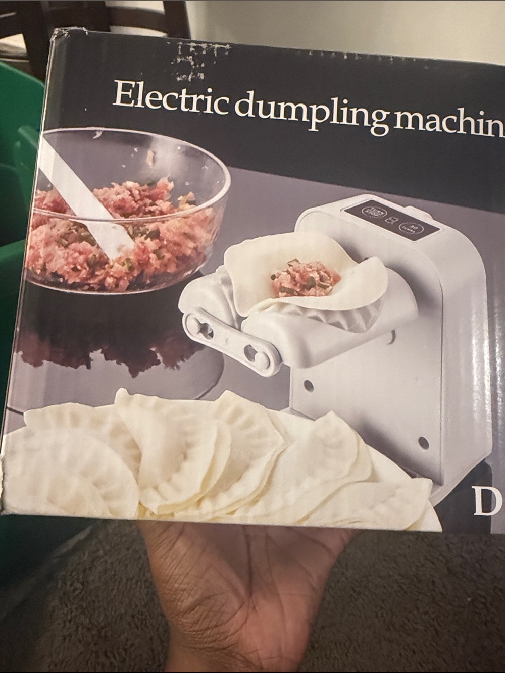 Electric Dumpling Maker - White